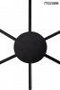 Nowoczesny Minimalistyczny Kinkiet Ścienny Czarny SHADOW MSE010100247 KING HOME